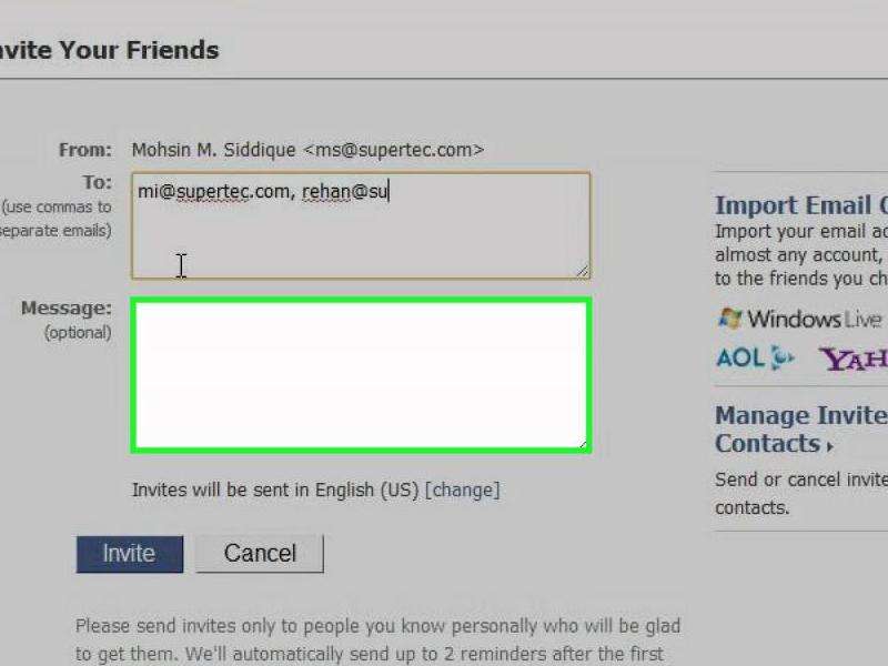 教授如何在Facebook上发送私信的方法和步骤